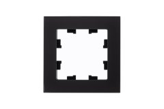 ATN331001 - AtlasDesign Nature Рамка на 1 пост, стекло черное матовое