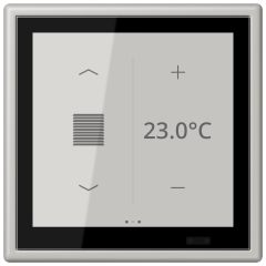 KNX комнатный контроллер LS TOUCH, LC 459 D1 S205