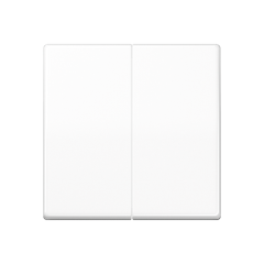 AS591-5BFWW Клавиши для сдвоенного выключателя; термопласт; белые