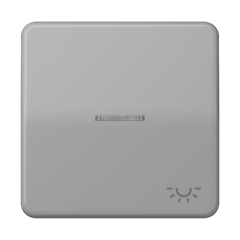 CD590KO5LGR Клавиша с окошком и символом освещение для выключателей с подсветкой; серая