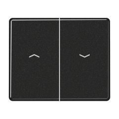 SL595PSW Клавиша для выключателя управления жалюзи; черные