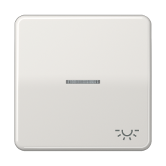 CD590KO5LLG Клавиша с окошком и символом освещение для выключателей с подсветкой; светло-серая