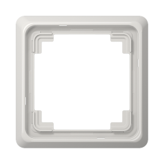 CDP581LG Рамка для вертикальной и горизонтальной установки, однократная, светло-серая