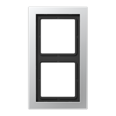 ALD2982 Рамка 2-кратная; алюминий