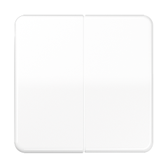 CD595BFWW Клавиши ударопрочные для сдвоенного выключателя и кнопки; белые