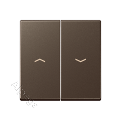 A595PMO Клавиша для жалюзи выключателя; мокка