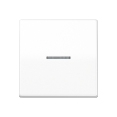 AS591KO5BFSWW Клавиша для балансирного выключателя с окошком для подсветки; термопласт; белая