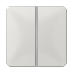 CD402TSALG 2-клавишная накладка для пульта КNX, светло-серая, для серии СD