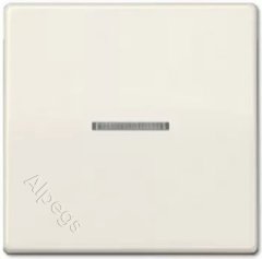 EP490KO Клавиша для выключателя с окошком для подсветки; слоновая кость