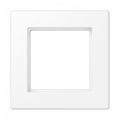 Jung A550 - Рамка 1-ая, цвет Матовый белый A5581BFWWM
