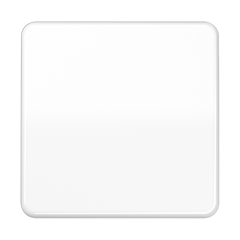 CD590WW Клавиша для выключателя и кнопки; белая