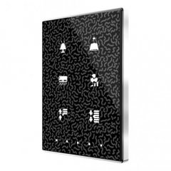 Замена алюминиевой рамки для выключателей TMD/TMD-Display на рамку с хромированием