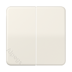 CD595 Клавиши для сдвоенных выключателей и кнопок; слоновая кость