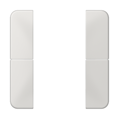 CD502TSALG комплект накладок 2гр светло-серый