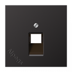 LSmetal Накладка для комп. розетки 1хRJ45, dark (лакир.алюм.) AL2969-1UAD