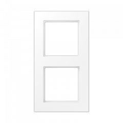 Jung A550 - Рамка 2-ая, цвет Матовый белый A5582BFWWM