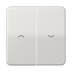 CD595PBFLG Клавиши для выключателя управления жалюзи 509VU и 539VU; светло-серые