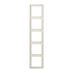 LS985W Рамка 5-кратная; слоновая кость