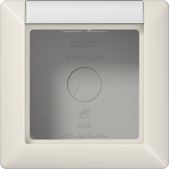 AS581ANAW Коробка для накладного монтажа 1-кратная; слоновая кость