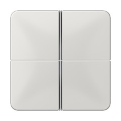 CD404TSALG 4-клавишная накладка для пульта КNX, светло-серая, для серии СD