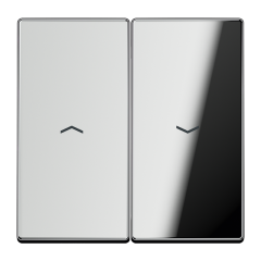 GCR2995P Клавиша для выключателя управления жалюзи; полированный хром