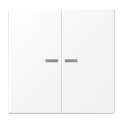 KNX RF кнопка, 2 группы, LS 10921 ST RF WWM