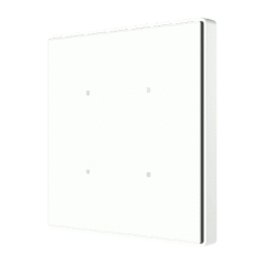 Выключатель сенсорный KNX Square TMD, 4-кнопочный, цвет белый