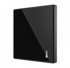 Датчик температуры NTC SQ-AmbienT, дизайн в стиле Square TMD, цвет черный