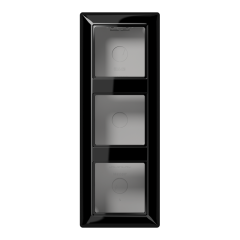 AS583ASW Коробка для накладного монтажа 3-кратная; чёрный