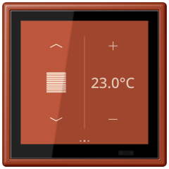 KNX комнатный контроллер LS TOUCH, LC 459 D1 S232