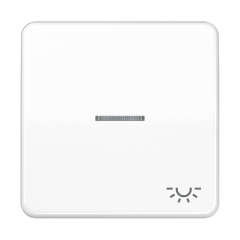 CD590KO5LWW Клавиша с окошком и символом освещение для выключателей с подсветкой; белая