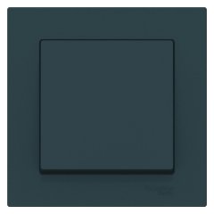 ATN000812 - AtlasDesign 1-клавишный ВЫКЛЮЧАТЕЛЬ, схема 1, 10АХ, в сборе, ИЗУМРУД