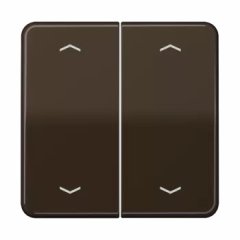 CD595MPBR Клавиши для сдвоенной кнопки BCU; коричневая