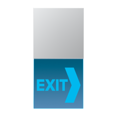 AL2539N71LEDB Крышка LED сигнального света для блока SV539LED; алюминий