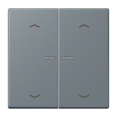 JUNG HOME кнопка, 2 группы с символами «стрелки», BT LC 17102 P251