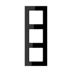 Jung A550 - Рамка 3-ая, цвет черный A5583BFSW