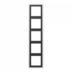 LSmetal Рамка 5-ная, алюм. AL2985