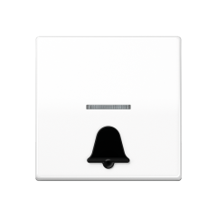 Безбарьерная среда Kлавиша с рельефным символом «звонок» и окошком, SPAS 591 K1KO5 WW