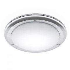 RS PRO LED S1 WW Glass sensor 057824 IP 65 V5 aluminium/opal matt светодиодный светильник с высокочастотным датчиком движения потолочный/настенный POWERLED WHITE 15 Вт, 3000 К, 1092 лм