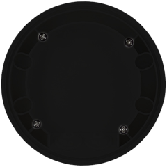 SM socle mounting set IP54 PDN2/4N-FM, Набор для накладного SM монтажа IP54 для датчиков серии PD2N-FM и PD4N-FM, размеры Ø 109 x 19 мм, черный матовый (RAL9005)