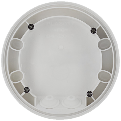 SM socle mounting set IP54 PDN2/4N-FM / white, Набор для накладного SM монтажа IP54 для датчиков серии PD2N-FM и PD4N-FM, размеры Ø 109 x 19 мм, белый