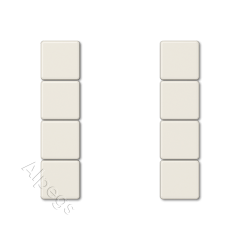 A504TSA комплект накладок 4гр слоновая кость