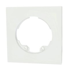 Центральная пластина для настенного датчика Indoor 140-L, белый глянцевый, BEG Luxomat, Central plate Indoor 140 63x63 / pure white glossy RAL9010 (94345)