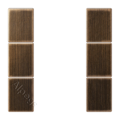 ME2503TSAAT комплект накладок 3гр антик