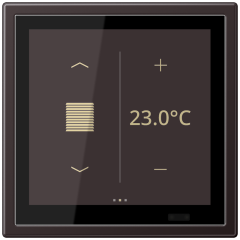 KNX комнатный контроллер LS TOUCH, AL 459 D1 S D