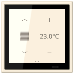 KNX комнатный контроллер LS TOUCH, LC 459 D1 S245