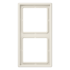 LS982W Рамка 2-кратная; слоновая кость