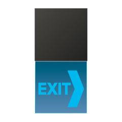 AL2539N71ANRGB Крышка LED сигнального света для блока SV539LED; антрацит