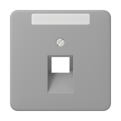 CD569-1NAUAGR Крышка для ординарной телефонной и компютерной розетки  UAE; серая