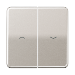 CD595PPT Клавиши для выключателя управления жалюзи 509VU и кнопки 539VU; платина